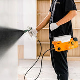 Backpack handheld sprayer paint coating high-voltage airless lithium battery charging convenient plunger wall repair hine