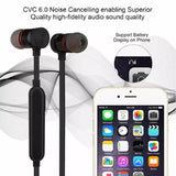 Wireless Binaural Stereo Sports Bluetooth Headset Ear Running Super Long Standby Magnetic Suction Head Hanging Neck