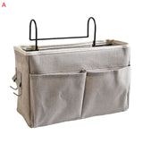 Multifunctional Dormitory Bed Side Pouch Organiser Bedside Hanging Bags Bed Holder Pockets Household Bedside Storage Hanging Bag