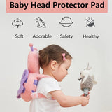 Head Protection Butterfly Shape Soft & Comfortable Children's Anti-fall Back Pillow For Baby Toddler