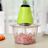 Automatic Meat Grinder Multi-function Food Processor Powerful Household Electric Chopper Cutter Blender 2L