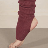 1 Pair Warm Yoga Women Winter Professional Sports Leggings Long Tube Over The Knee Pilates Socks Leg Protection