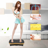 Vibration hine Platform Massager Body Remote Exercise Fiess Equipment 220V 200W
