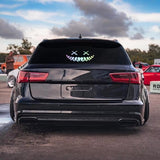 Demon Smig Face Car Stickers for Rear Windshield Cool Auto Body Styg Waterproof Decoration Automobile Window Vinyl Decals