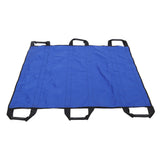 Positioning Bed Pad Easy Use Blue Reusable Turning Lifting Transfer Bed Sheet for Lower Limb Disabled Pepole for Home