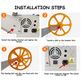 Hot And Cold Tape Cloth Belt Zipper Velcro Automatic Cutting Ribbon hine