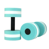 2pcs Water Aerobics Aquatic Barbell - Aqua Fitness Pool Swimming Exercise Board Buoyancy Rod Dumbbell