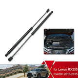 Top-2X Front Bonnet Hood Lift Struts Support Shock Gas Cylinder Set for Lexus RX350 RX450H 2010-2015