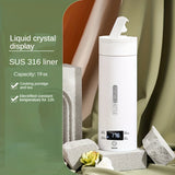 1pc 500ml Electric Kettle Small Stainless Steel Portable Electric Kettle For Boiling Water Travel Tea Kettle Automatic