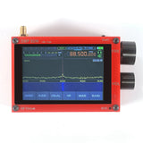 Handheld SDR DSP Receiver with Multifunctional Four-Layer PCB Board - Red