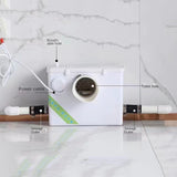 500W Sanitary Pump Automatic Treatment Crushed Bathtub Toilet Sink Electric Puerizer Septic Tank Sewage Lifter