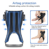 1PC AFO Drop Foot Brace Orthosis Ankle Support-With Comfortable Iatable Airbag for Hemiplegia Stroke Shoes Walking