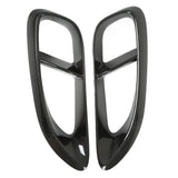 Side Vent Trim Exterior Accessories UV Resistant Scratch Protection Lightweight Side Air Vent Decoration Carbon Fiber for Auto