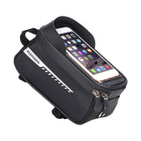 Waterproof Bicycle Mount Bags Front Frame Top Tube with Toucreen Phone Holder Case Cycle Bike Tool Storage Bag Pack