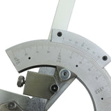 0-320 Degree Vernier Scale Protractor Angle Meter Measuring Ruler Tool