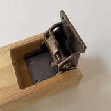 90 Degree Furniture Hinges Self-Locking Folding Hinge Table Door Connection Anti-Corrosion Invisible Corner Brackets