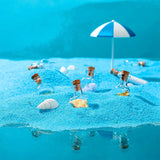 Transparent ing Pendant Glass Small With Horn Nail String Cork Mini Bottle Decoration