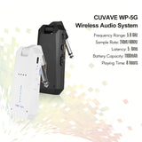 MD-5G Wireless 5.8G Guitar System Rechargeable Audio Transmitter and Receiver ISM Band for Electric Bass Guitars Amplifier