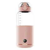Portable 300ml Capacity Precise Temperature Control Built-in Battery Wireless Instant Water Warmer Electric Kettle