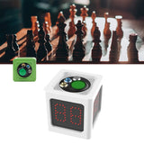 Cube 1.4in 4 Sided Digital Countdown Stopwatch for Private Poker Chess Casinos Shot Game Electronic Timer