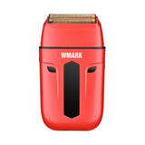 2024 New WMARK NG-984A Professional Shaver Stainless Steel Etched Titanium Double-blade Razor Electric Men's Razor.