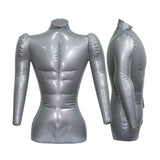 Man Half Body With Arm PVC Inflatable Mannequin Male Dummy Torso Model For Clothing Displays Mannequin Jewelry Scarf Display