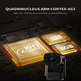 K2 Android 11.0 2.4/5G WiFi6 BT5.2 720P Support 230° Flexible Angle 4K Home Cinema Portable Outdoor Smart Projector