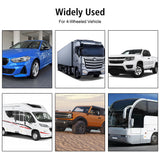 Tire Pressure Monitoring System Wireless Solar Power 4 Sensors Car TPMS Safety Alarm Digital Display Tyre Tester Accessories
