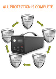 Laptop Charger 30000mah 45600mah 170WH Portable Power Bank 110V 220V 230V With AC Outlet QC 3.0 18W Components Available