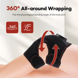 Heated Massager Adjustable Brace 3 Modes Vibrations Heating Pad For Knee Elbow Relax Legs Support Dropshipping