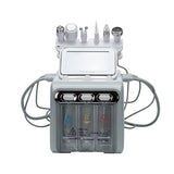 6 in 1 instrument Oxygen Jet Microdermabrasion Dermabrasion RF Spa Facial hine Vacuum face Water Hydro Diamond Peeling Household Beauty Equipment