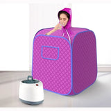 Health Portable Spa Home Useful Whole Body Folding Detox Therapy Weight Loss Steam Sauna Cabin