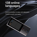 T17 Language Translator Device 138 Languages Translating Text / Photo Translate Support Voice Video Recording ChatGPT