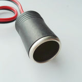 Female Cigarette Lighter Socket to with Sae 2 Pin Quick Release Disconnect Connector Plug 14AWG Extension Cable