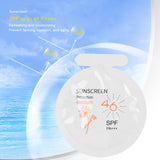 Sun Cream SPF46+ 3ml x 20 Bags Lotion Travel Moisturizing Sunscreen Waterproof Sweatproof Refreshing Sunblock