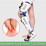 Adjustable knee Ankle Foot Medical Brace-Orthopedic Knee Support-For Meniscus Injury Joint Pain Relief Rehabilitation Brac
