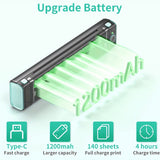 Portable wireless thermal Bluetooth mobile printer, inkless compact design