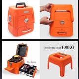 New AI-9 signal light fiber fusion splicer 10 languages freely switch built-in optical power meter and VFL5.0 Mini OTDR A