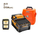 New AI-9 signal light fiber fusion splicer 10 languages freely switch built-in optical power meter and VFL5.0 Mini OTDR A