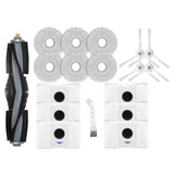 18PCS for Ecovacs Deebot T20/T20MAX/T20PRO/X1 OMNI/T10 Omni/Turbo Vacuum Cleaner Main Side Brush Dust Bag Mop Cloth