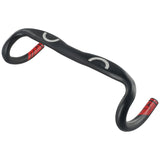 2023 Hotsale Lightweight Carbon Fiber Road Handlebar Reduce Resistance Bent Strengthen Drop Bar 31.8* 420mm