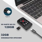 Bluetooth 5.2 Music Stereo Speaker Mini MP3 Player Portable Sport Clip Support E-Book FM Radio Recording