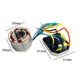 12 Inch Brushless Electric Chain Saw Motor Assembly Lithium Electric Chain Saw Control Board Replacement Parts Accessories