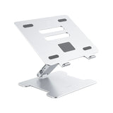 Mobile Phone Holder Data Transmission Hub USB3.0 Ergonomic Laptop Riser Aluminum Vertical Notebook Stand Universal Bracke