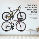 MZYRH Hanging Holder Wall Mounted Racks Mountain Bike Hanger Rack Up to 60Kg Bicycle Accessories