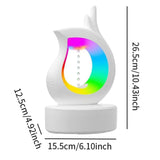 Water Drop Humidifier Wireless Speaker Desk for Bedroom Sleeping Home Travel