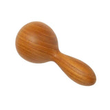 Oil Stick Wooden Massager Essential Body Spa Meridian Tapping Massage Hammer Therapy Relaxation Round Ball Massagers New