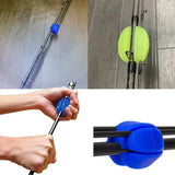 1/2/3pc Reusable Fishing Rod Tie Holder Pole Fastener Binding Rubber Fishing Tool Supply Elastic Strong Flexible Gear Tackle