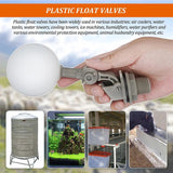 1/2 Inch Float Ball Valve Shut Off Water Level Control Automatic Feed Anti Corrosion Fish Tank Aquarium Water Humidifier Valve