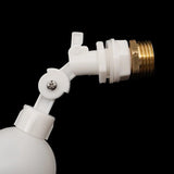 1/2" inlet White Plastic Adjustable Auto Fill Float Ball Valve Water Control Switch For Water Tower Water Tank